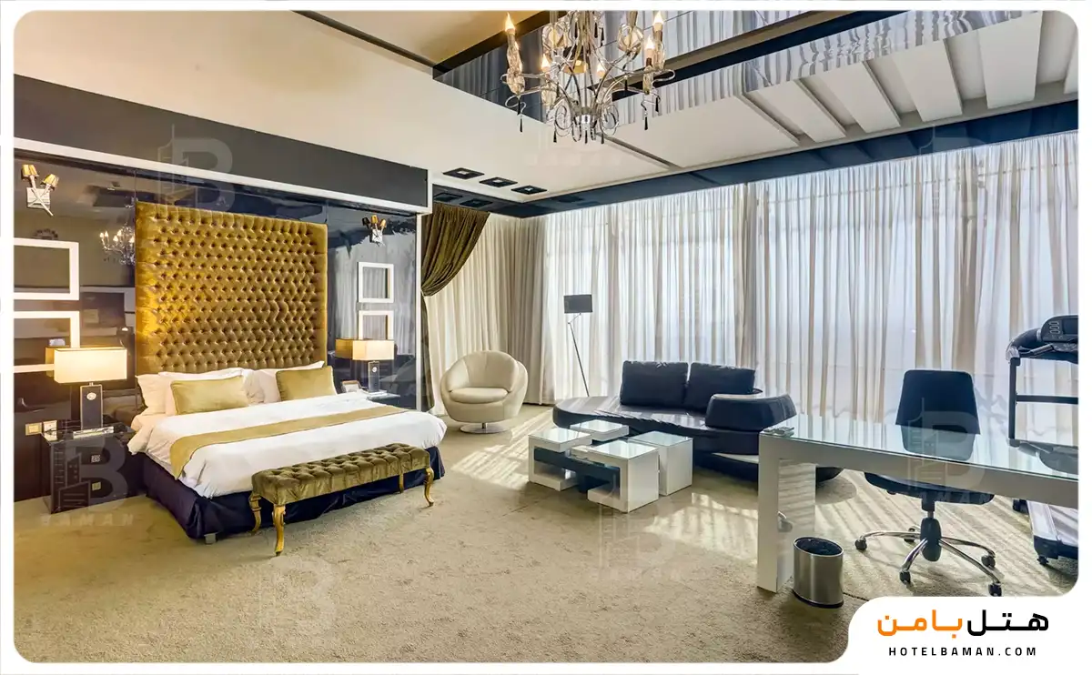 سوئیت دونفره مجلل (اقامت با صبحانه)